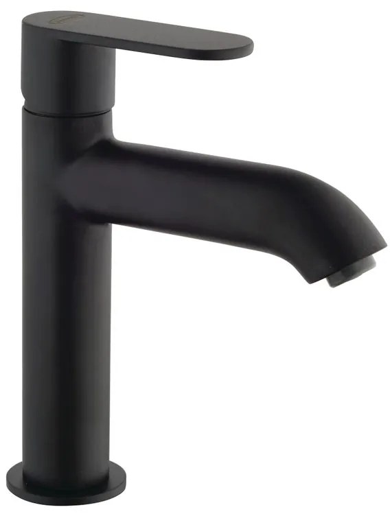 Rubinetto per lavabo a canna media Serena nero spazzolato opaco JACUZZI RUBINETTERIA