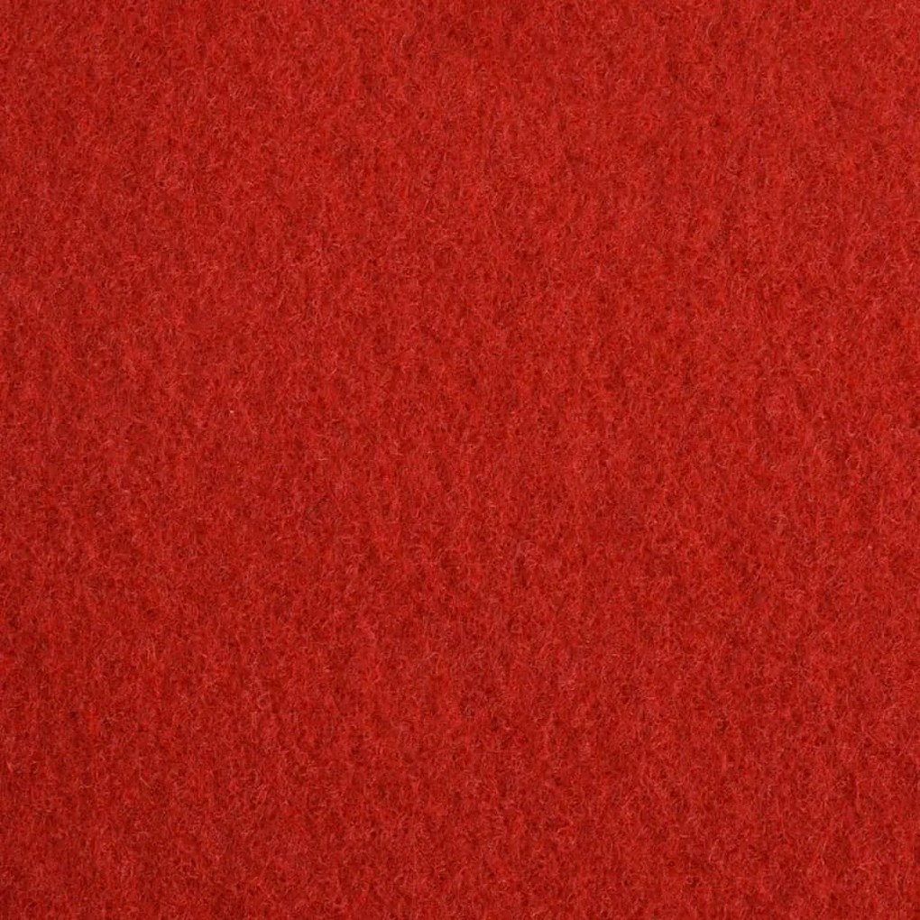 Tappeto Piatto da Esposizione 1x24 m Rosso