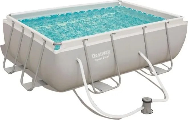 Piscina Steel Rettangolare Filtro 1C 282X196 h 84 Bestway BW56629