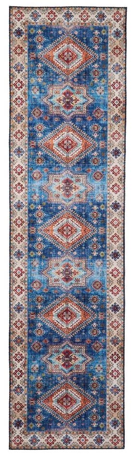 Tappeto blu 225x60 cm Topaz - Think Rugs