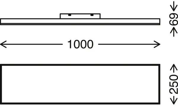 Brilo - Plafoniera LED dimmerabile STARRY SKY LED/24W/230V 3000-6500K + +TC
