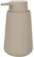 Dispenser sapone in ceramica beige Colors Rubber