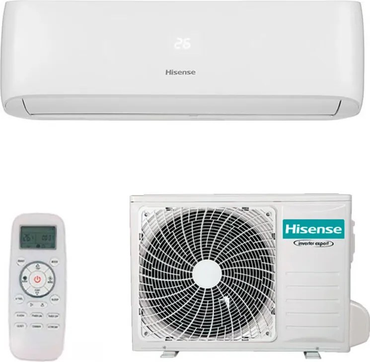 Climatizzatore Mono Split Reversibile Hisense Easy Smart A++ 18000 BTU Inverter Wi-Fi (CA50XS1GW + CA50XS1GG)
