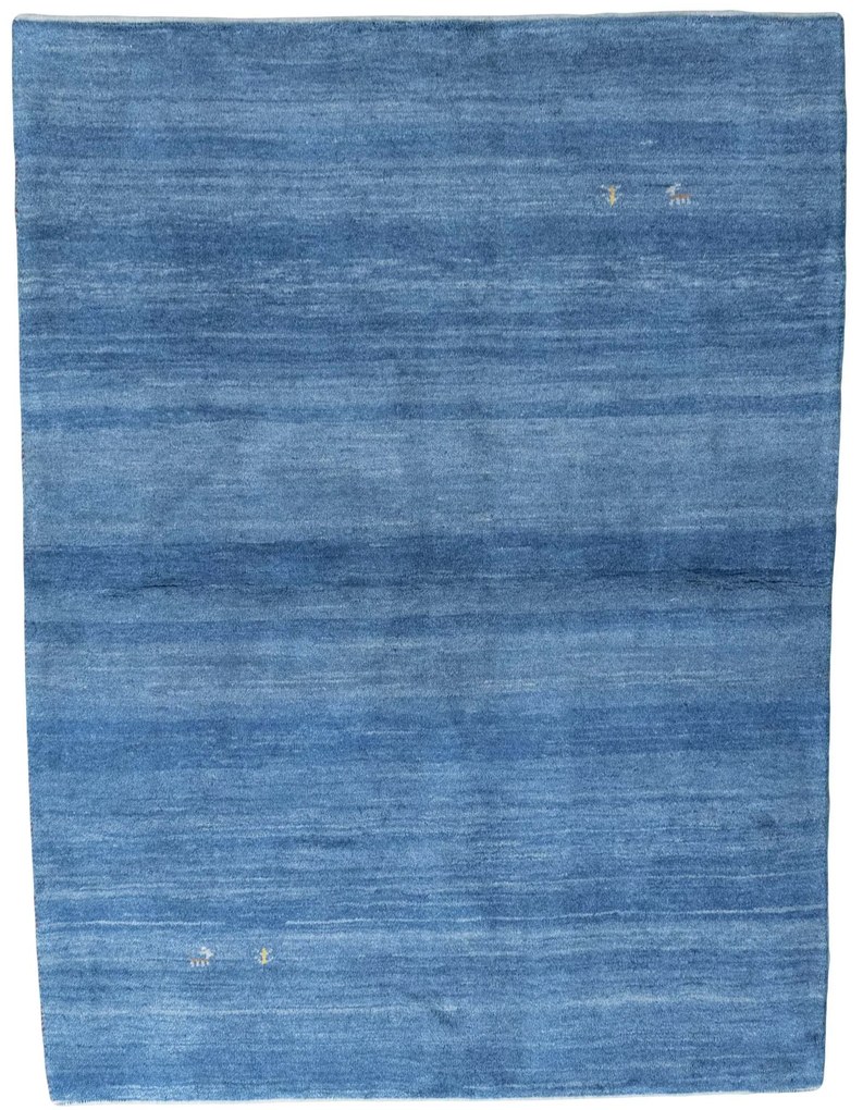 Gabbeh Tappeto 150 x 210 Blu (Iran) Annodato A Mano
