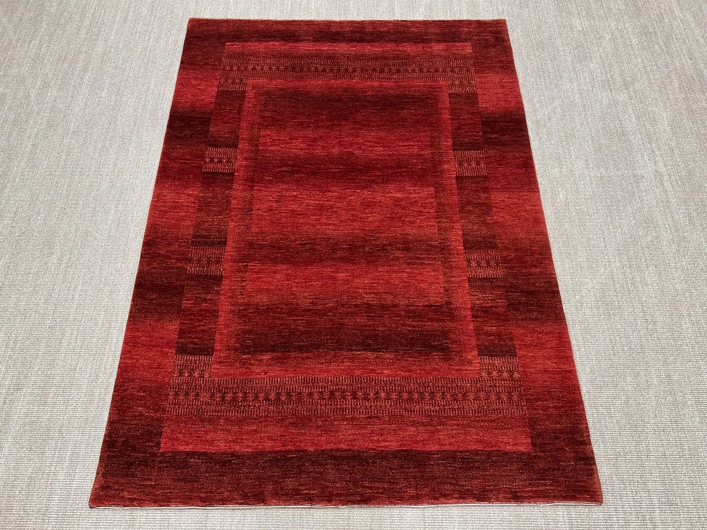 Loribaft Tappeto 240 x 170 Rosso (Iran) Annodato A Mano