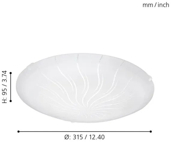 Eglo 96111 - Plafoniera LED MARGITTA 1 LED/11W/230V