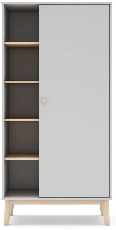 Armadio bianco per bambini 90x181 cm Esteban - Marckeric