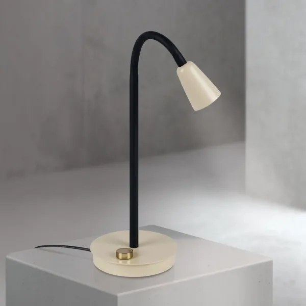 Orion - Lampada da tavolo dimmerabile flessibile DOTTY 1xGU10/10W/230V beige/nero