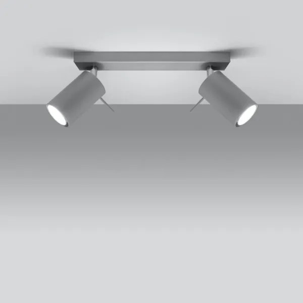 Sollux SL.0450 - Faretto da binario RING 2xGU10/10W/230V