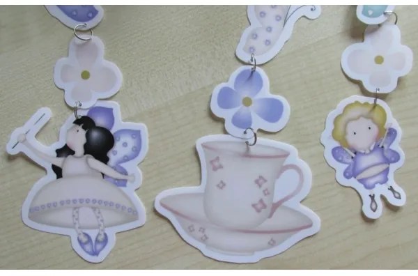 Decofun 70-114 - Paralume per bambini HEIRLOOM E27 430x230 mm