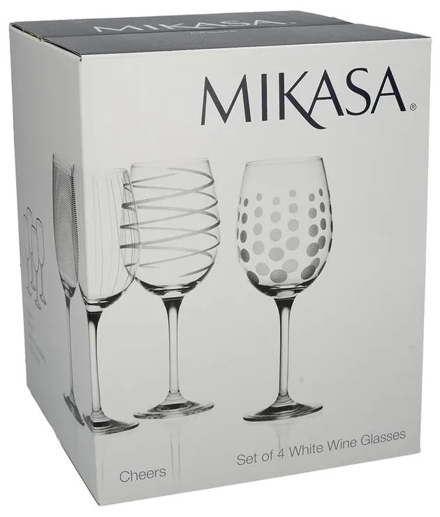 Set di 4 bicchieri da vino da 450 ml Cheers - Mikasa