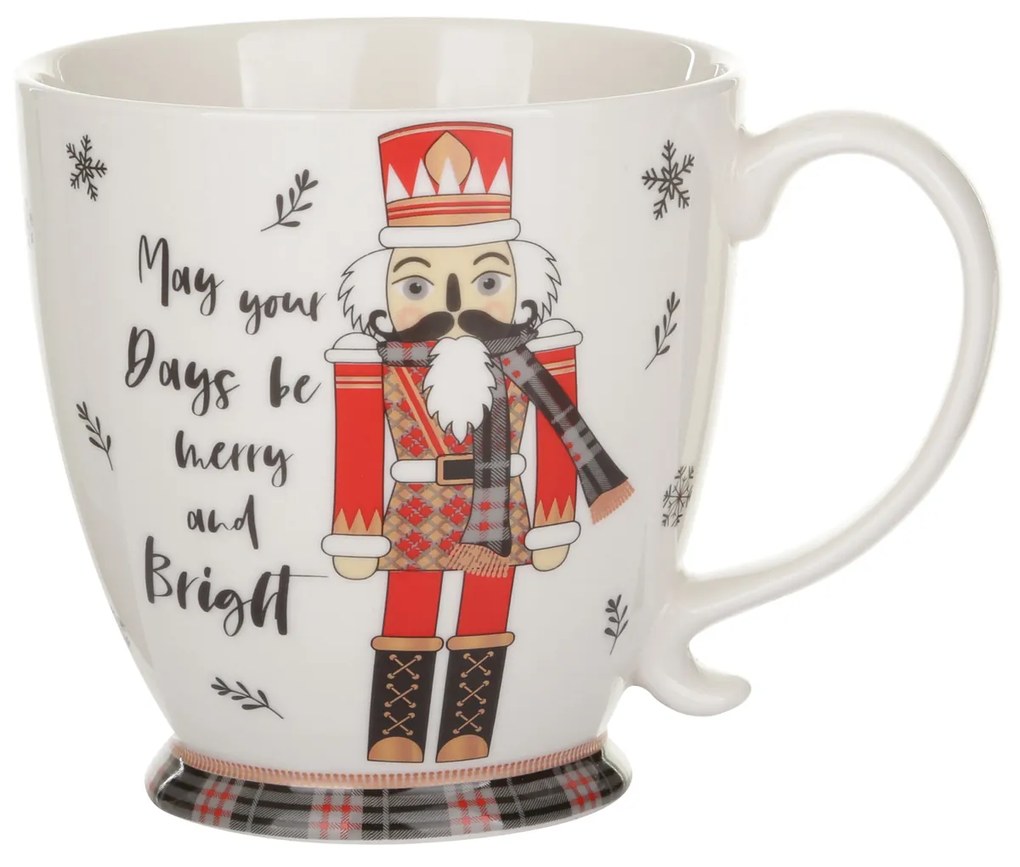 Mug tazza natalizia 480 ml Schiaccianoci Merry and Bright