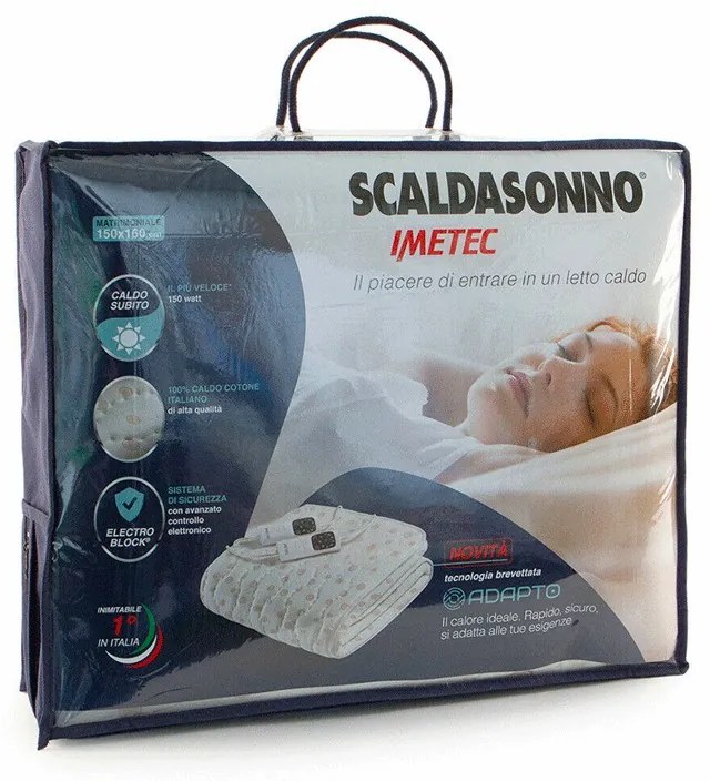 Scaldasonno Scaldaletto Imetec Adapto Anallergico