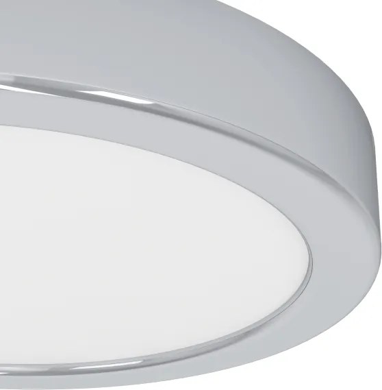 Eglo 901762 - Plafoniera LED per bagno FUEVA LED/7,5W/230V Ø16,6 cm IP44 cromo
