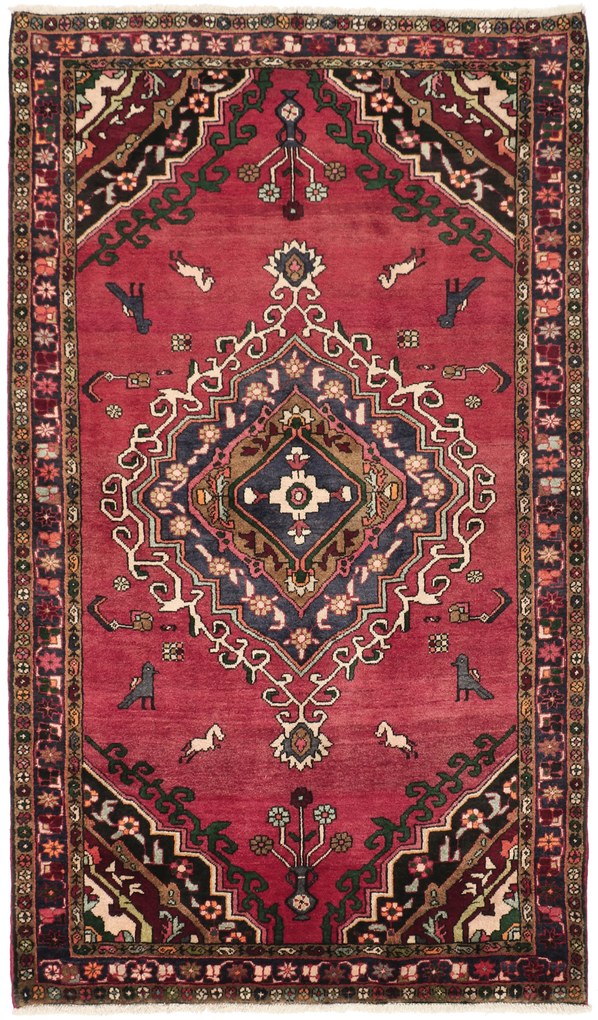 Tappeto 140 x 240 (Iran) Annodato A Mano