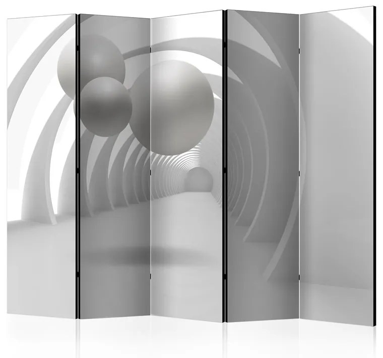 Paravento  White Tunnel II [Room Dividers]  Colore Bianco, Dimensioni e Misure 225x172