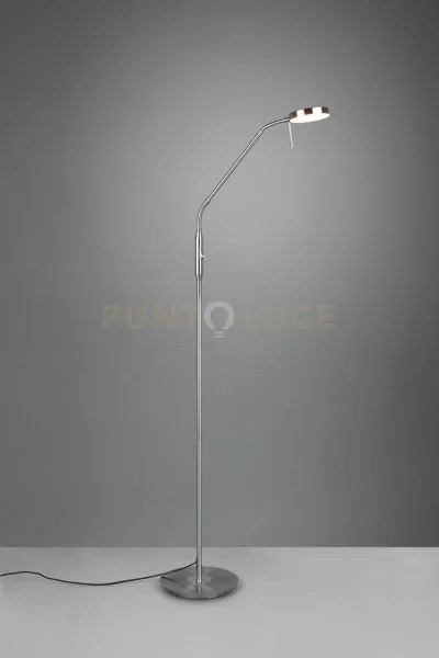 Monza piantana led 12w 1400lm, 2300+3000+4000k con 2 snodi flessibi...