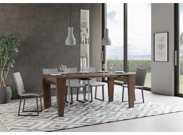 Consolle allungabile 90x40/196 cm SPIMBO SMALL Noce