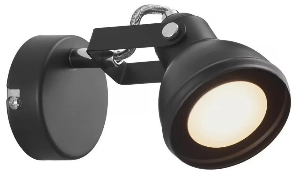 Nordlux - Faretto da parete ASLAK 1xGU10/35W/230V nero