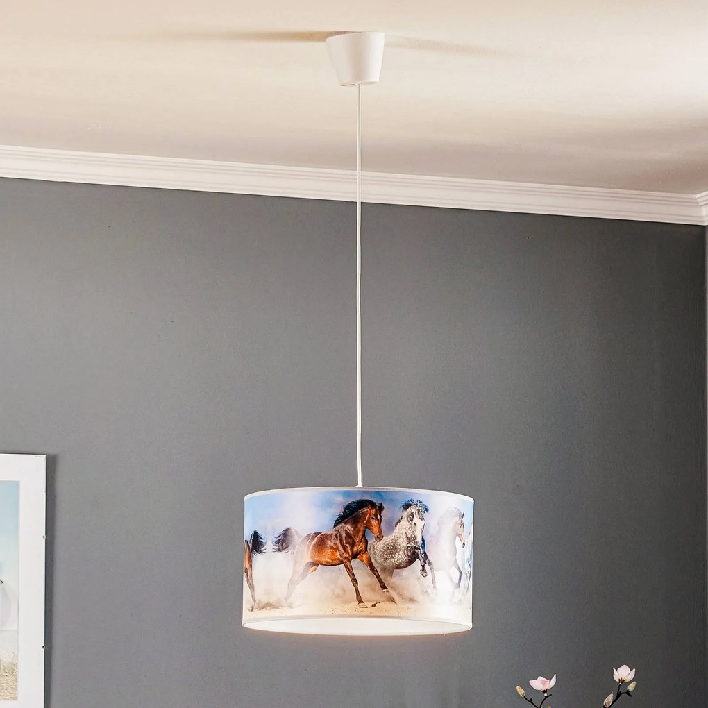 Duolla Lampada a sospensione Horses