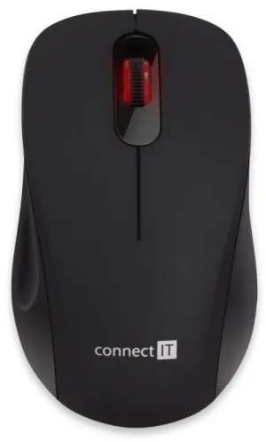 CONNECT IT CMO-2230-BK - Wireless silent topo MUTE 1200 DPI 1xAA nero