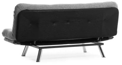 Divanoletto 2 posti BINA, grigio chiaro