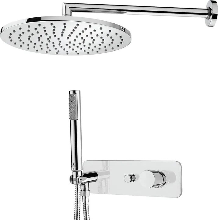 Kit incasso doccia Cosmo mix mono Zen cromato