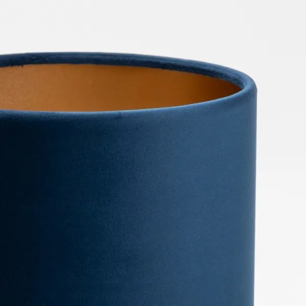 Paralume di ricambio per lampadario e lampada da terra TERCINO E27 16x20 cm blu