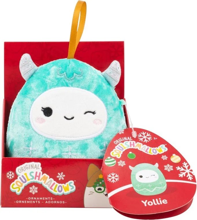 Decorazione per albero di natale in tessuto 10 cm Yollie – SQUISHMALLOWS