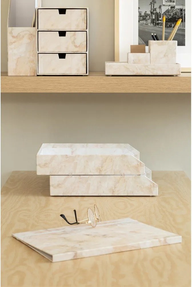 Set di organizer in cartone per documenti 2 pz Hakan Paper Laminate – Bigso