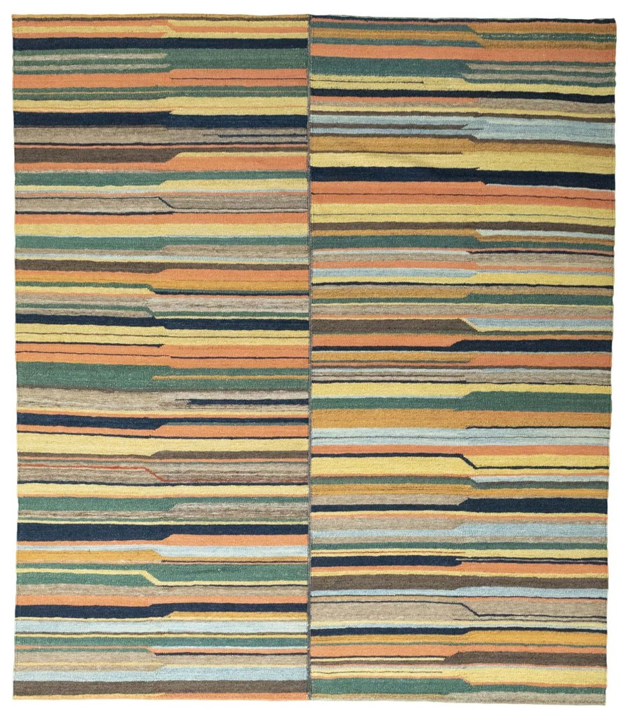 Kilim Tappeto 210x250 (Iran) Tessuto A Mano