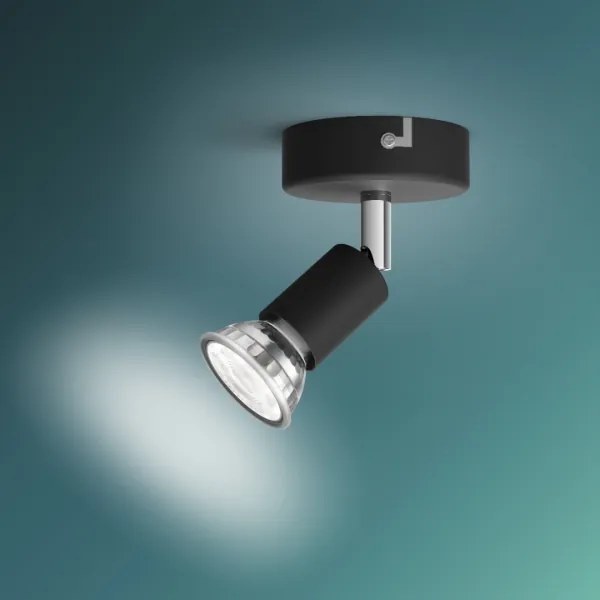 Philips - Faretto LIMBALI 1xGU10/50W/230V nero