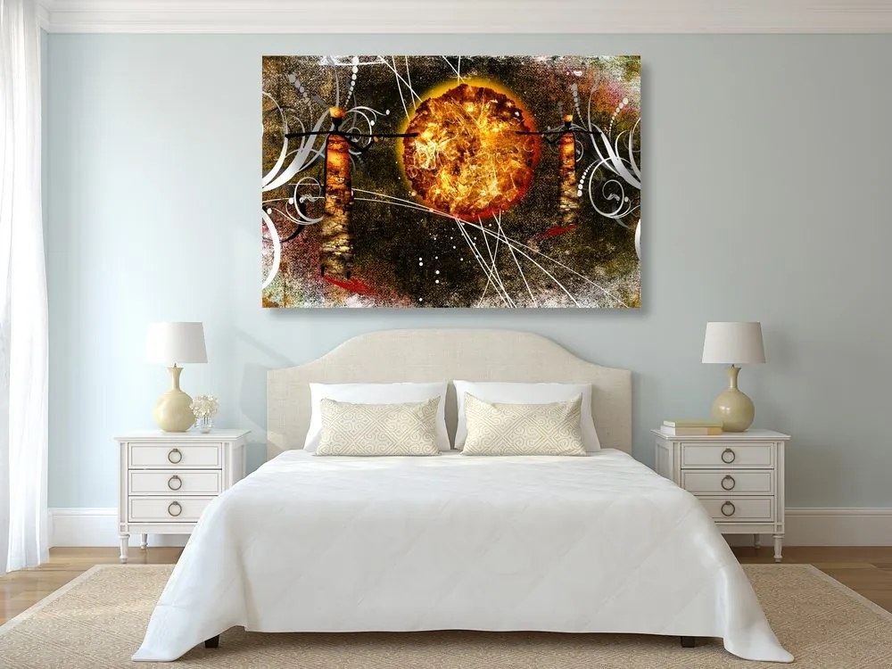 Quadro su tela – Sole africano