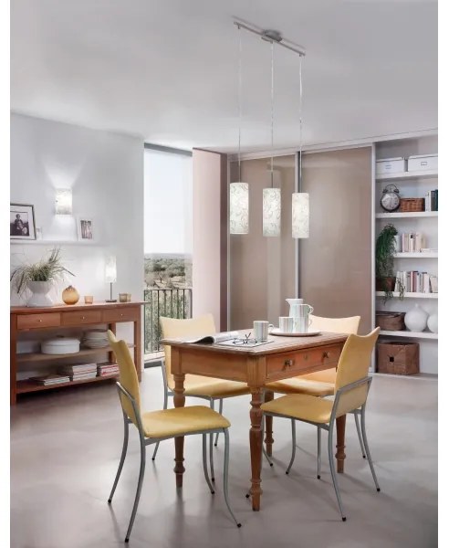 EGLO 90048 - Lampadario a sospensione AMADORA 3xE27/60W/230V