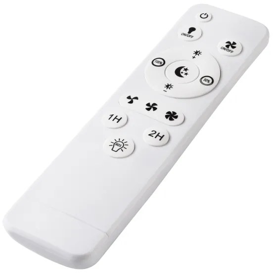 Plafoniera LED con ventilatore FARGO LED/37W/230V nero + +TC