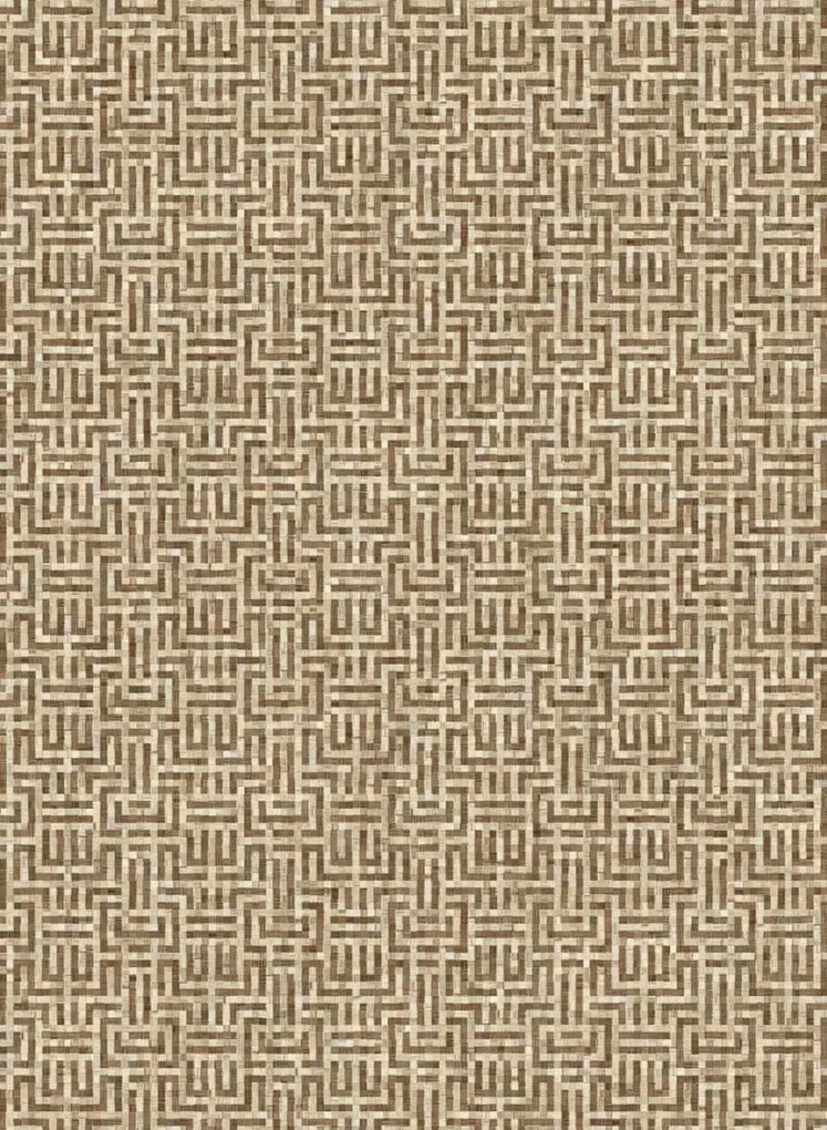 Coordonne Carta da parati Geometricum - Cocoa