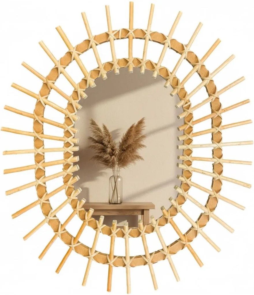 Specchio da parete Boho 57CM QDJ5749