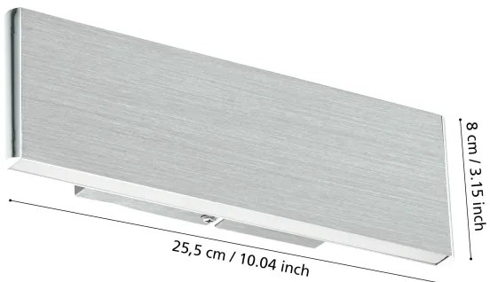 Eglo 39268 - Applique a LED CLIMENE 2xLED/5,4W/230V