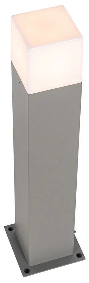 Lampada da terra per esterni moderna grigia 50 cm IP44 - Denmark