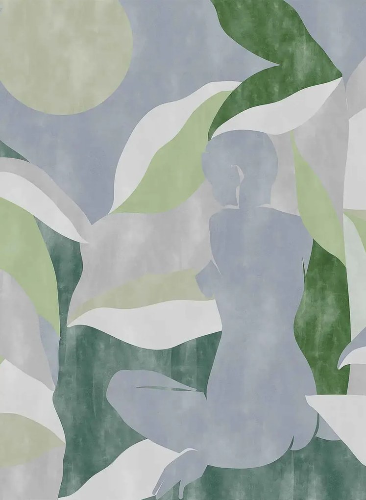 Coordonne Wandbild Bahir Dar - Jade
