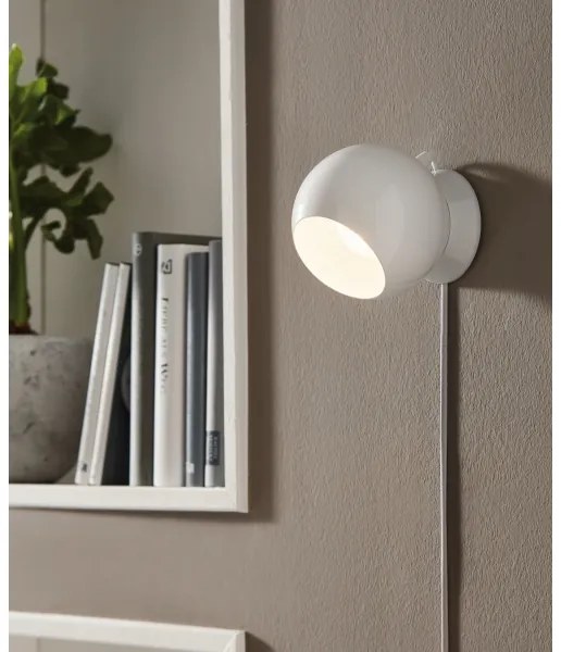 Eglo 94513 - Lampada LED da tavolo/da parete PETTO 1 1xGU10/2,8W/230V bianca