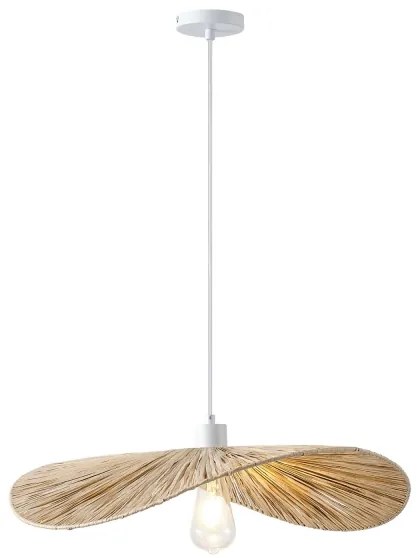 Lampadario a sospensione con filo CALYPSO 1xE27/15W/230V bambù