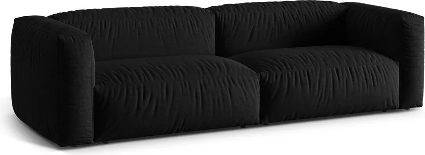 Divano componibile nero 240 cm Martina - Micadoni Home