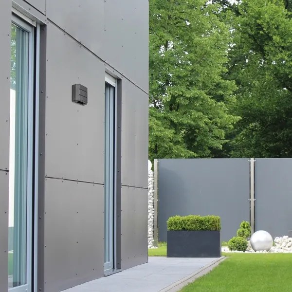 Rabalux 7319 - Applique LED da esterno LIPPA LED/6W/230V IP54 nero