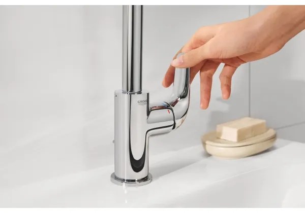 GROHE 24330001 - Miscelatore lavabo EUROSMART, misura L, cromo lucido
