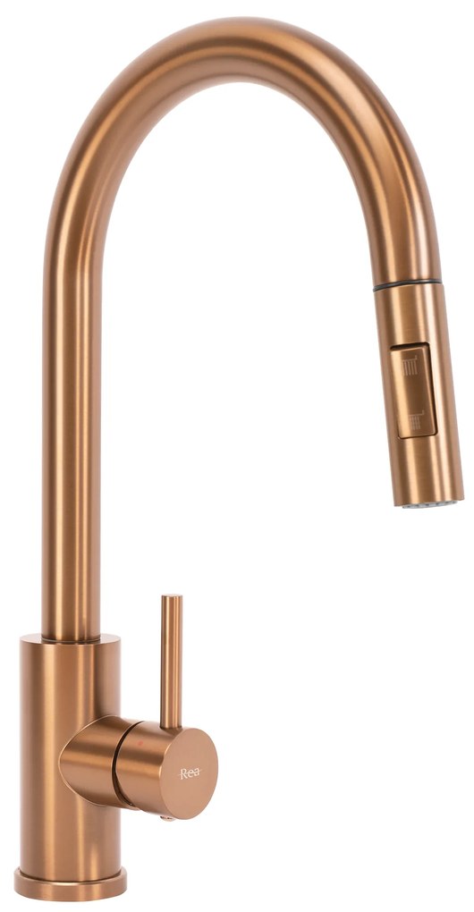 Rubinetto da cucina Rea Fresh Brush Copper