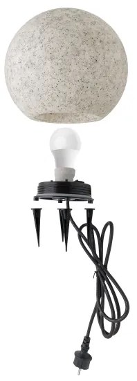 Luce da esterno decorativa GARDEN BALL 1xE27/40W/230V IP65 d. 28 cm
