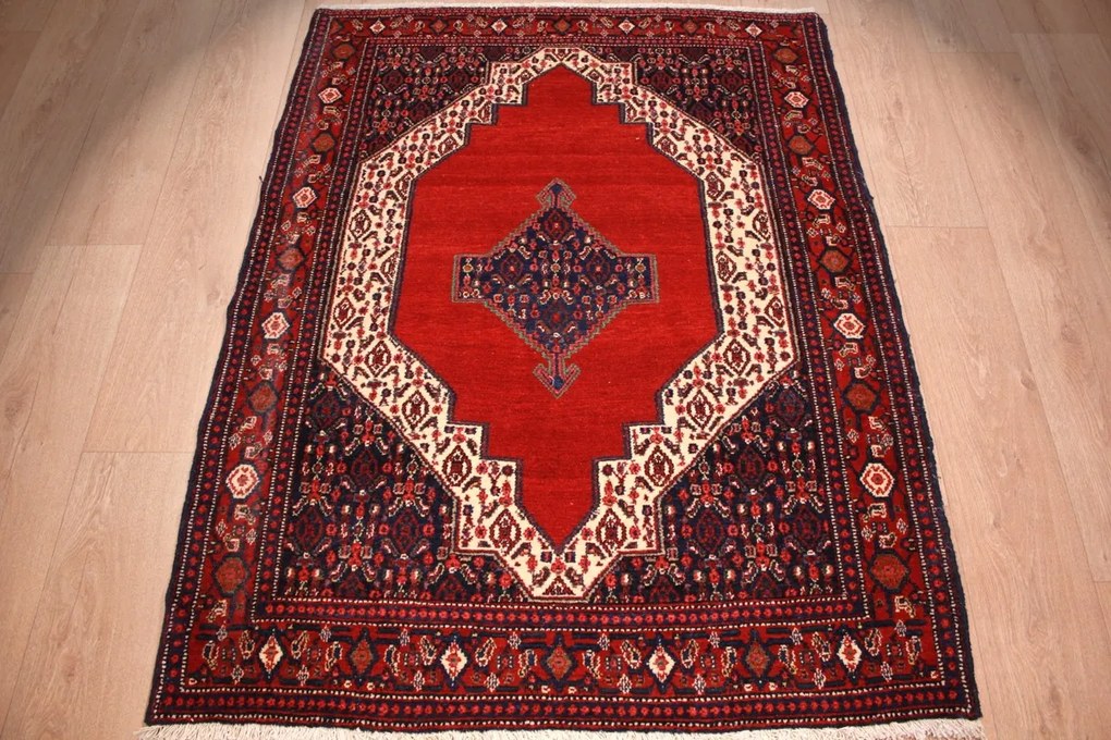 Senneh Tappeto persiano 120 x 150 (Iran) Annodato A Mano