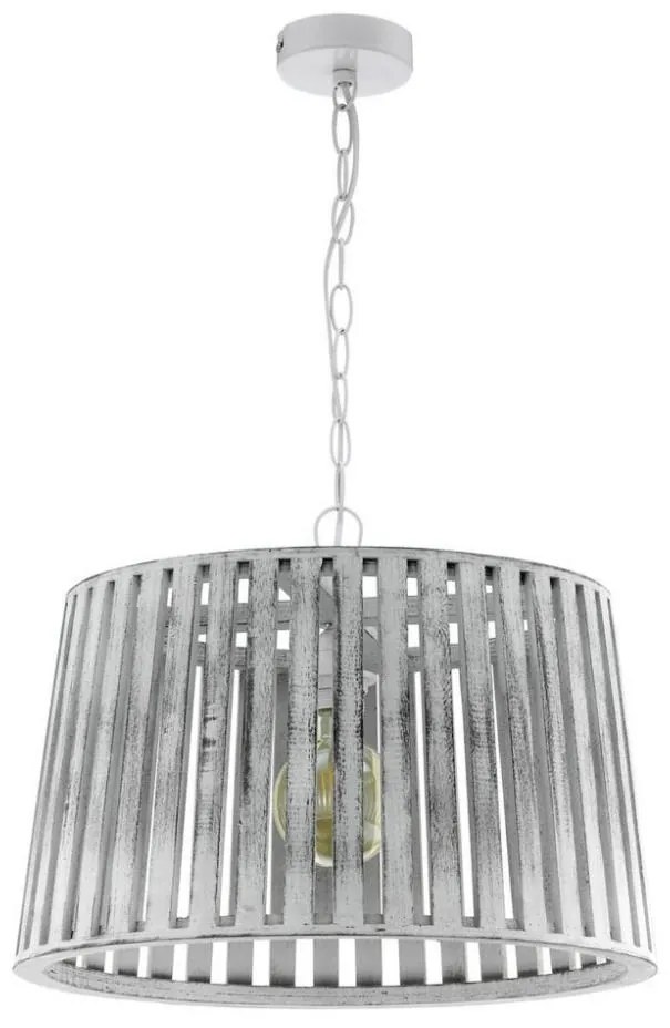 Eglo 33045 - Lampadario a sospensione con catena KINROSS 1xE27/60W/230V