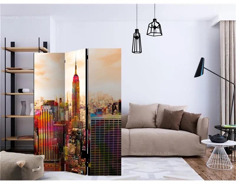 Paravento Colors of New York City III [Room Dividers]